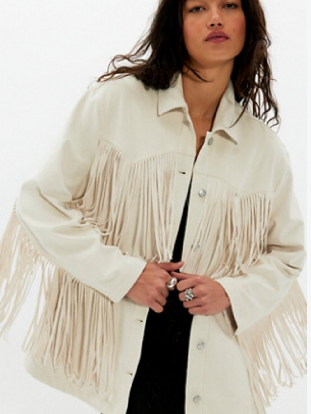 Free People Fringe Jacket